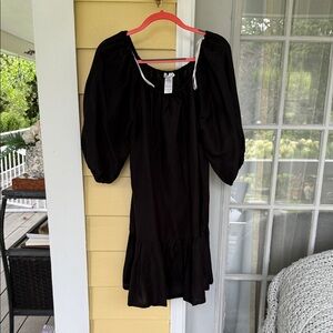 Tommy Bahama Black Linen Dress